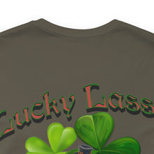Load image into Gallery viewer, Lucky Lass Nose Art Unisex Tee