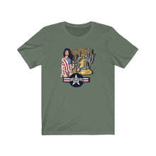 Load image into Gallery viewer, Liberty Belle Nose Art Unisex Tee