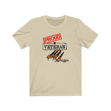 Load image into Gallery viewer, Proud Veteran Unisex Tee