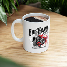 Load image into Gallery viewer, One Bravo Knight Logo #2 Ceramic Mug 11oz