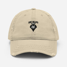 Load image into Gallery viewer, One Bravo Logo Spec 4 Distressed Hat