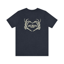 Load image into Gallery viewer, Skeleton Hand Heart Unisex Tee