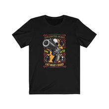 Load image into Gallery viewer, I Hit What I Shoot Unisex Tee