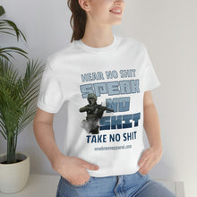 Load image into Gallery viewer, Hear No Shit, Take No Shit, Speak No Shit Unisex Tee