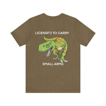 Load image into Gallery viewer, Licensed To Carry Small Arms Unisex Tee