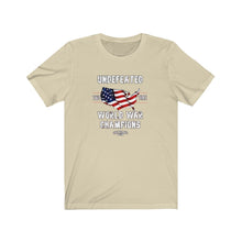 Load image into Gallery viewer, Undefeated World War Champions Unisex Tee