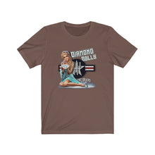 Load image into Gallery viewer, Diamond Dolly Nose Art Unisex Tee
