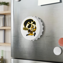 Load image into Gallery viewer, Vintage Iowa Hawkeye Football Bottle Opener
