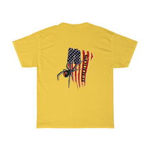Load image into Gallery viewer, Spyder Ryders American Flag & Spider Unisex Tee
