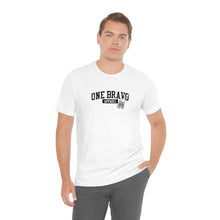 Load image into Gallery viewer, One Bravo Dog Tag Unisex Tee