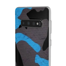 Load image into Gallery viewer, One Bravo Blue Camo Flexi Phone Case