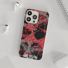 Load image into Gallery viewer, One Bravo Skull Flexi Phone Case