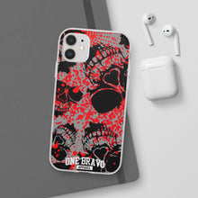 Load image into Gallery viewer, One Bravo Skull Flexi Phone Case
