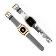 Load image into Gallery viewer, Snow Camo Apple Watch Band
