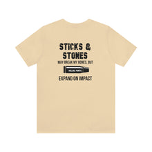 Load image into Gallery viewer, Sticks & Stones Unisex Tee