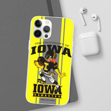 Load image into Gallery viewer, Iowa University Football #2 Flexi Phone Case