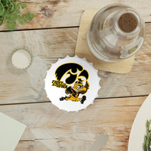 Load image into Gallery viewer, Vintage Iowa Hawkeye Football Bottle Opener
