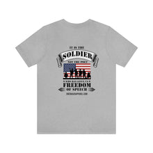 Load image into Gallery viewer, Soldier, Not The Poet Unisex Tee