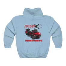 Load image into Gallery viewer, Spyder Ryders Ride of Your Life Unisex  Hooded Sweatshirt