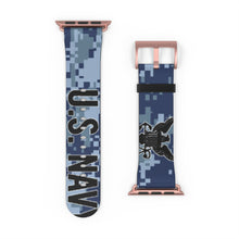 Load image into Gallery viewer, US Navy Apple Watch Band