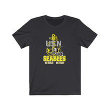 Load image into Gallery viewer, USN Seabee Unisex Tee