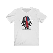 Load image into Gallery viewer, Skull and Flag Unisex Tee