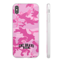 Load image into Gallery viewer, One Bravo Pink Camo Flexi Phone Case