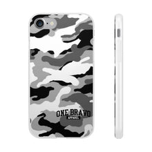 Load image into Gallery viewer, One Bravo Snow Camo Flexi Phone Case