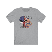 Load image into Gallery viewer, Hard To Get Nose Art Unisex Tee