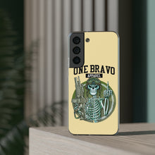 Load image into Gallery viewer, One Bravo Skeleton Middle Finger Flexi Phone Case