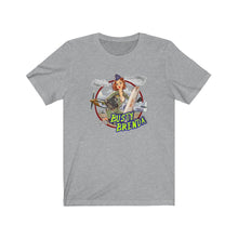 Load image into Gallery viewer, Busty Brenda Nose Art Unisex Tee