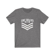 Load image into Gallery viewer, One Bravo Sgt. Logo Unisex Tee