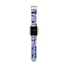 Load image into Gallery viewer, Blue One Bravo Apple Watch Band
