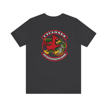 Load image into Gallery viewer, Cyclones Military Patch Unisex Tee