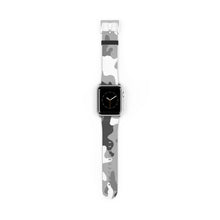 Load image into Gallery viewer, Snow Camo Apple Watch Band