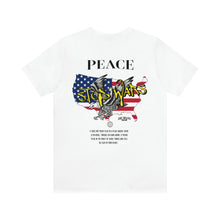 Load image into Gallery viewer, Peace, Stop Wars Unisex Tee