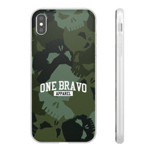 Load image into Gallery viewer, One Bravo Skull #3 Flexi Phone Case