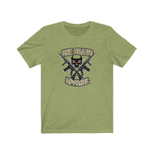 Load image into Gallery viewer, One Bravo Logo w/skull & ar-15's Unisex Tee