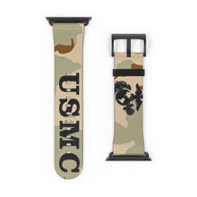 Load image into Gallery viewer, U S Marine Corps Apple Watch Band