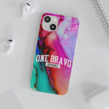 Load image into Gallery viewer, One Bravo Marble Flexi Phone Case