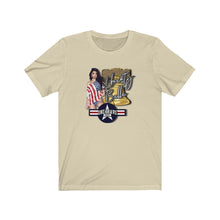 Load image into Gallery viewer, Liberty Belle Nose Art Unisex Tee