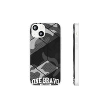 Load image into Gallery viewer, One Bravo Black Camo Flexi Phone Case
