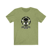 Load image into Gallery viewer, One Bravo Skull Star Logo Unisex Tee