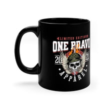 Load image into Gallery viewer, One Bravo Limited Edition #7 Ceramic Black Mug