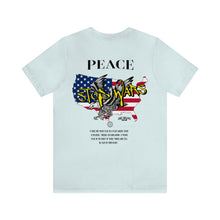 Load image into Gallery viewer, Peace, Stop Wars Unisex Tee