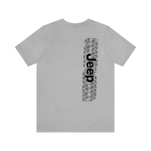 Load image into Gallery viewer, Jeep Tire Tread Unisex Tee