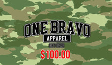 Load image into Gallery viewer, One Bravo Apparel Gift Card