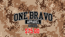 Load image into Gallery viewer, One Bravo Apparel Gift Card