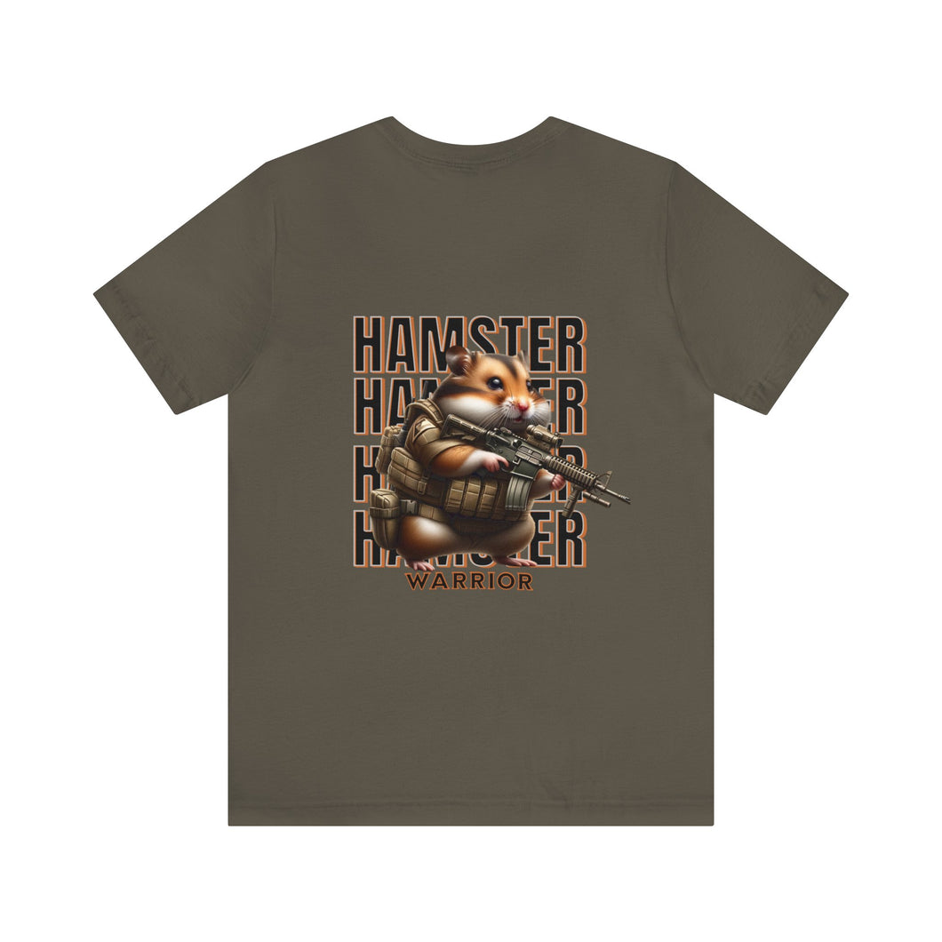 Hamster Animal Warrior Unisex Tee