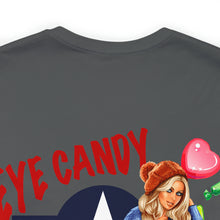 Load image into Gallery viewer, Eye Candy Nose Art Unisex Tee
